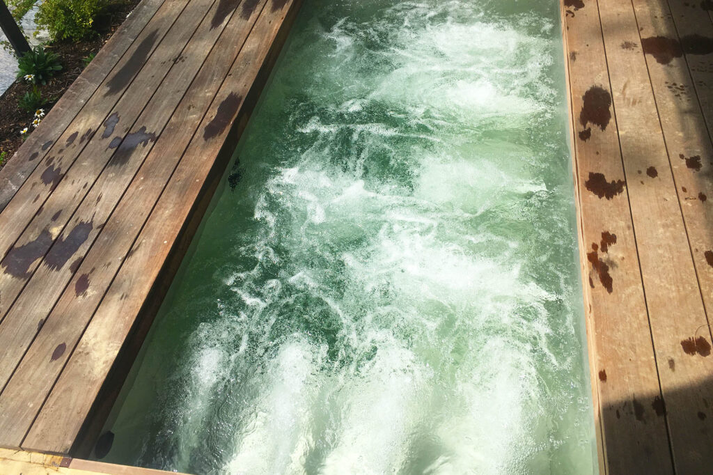 tesoro stainless steel plunge pool rectangular