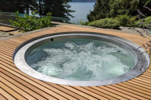 tesoro stainless steel plunge pool round