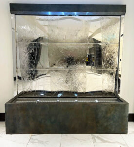 tesoro stainless water feature