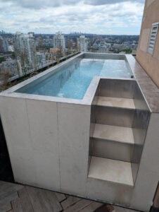 tesoro stainless steel hot tubs